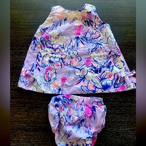 Baby girls lily shift dress